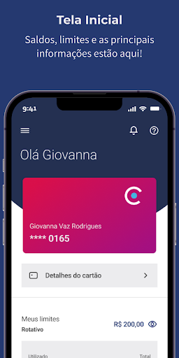 Android application Caderneta screenshort