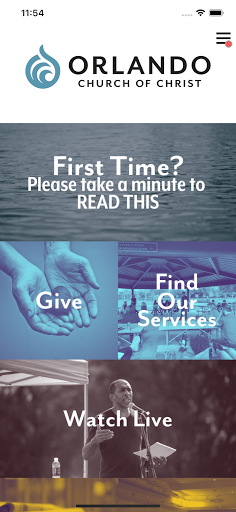 Android application Orlando Church of Christ screenshort
