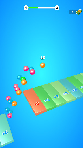 Android application Bounce Balls screenshort