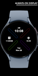 Abstract night - watch face