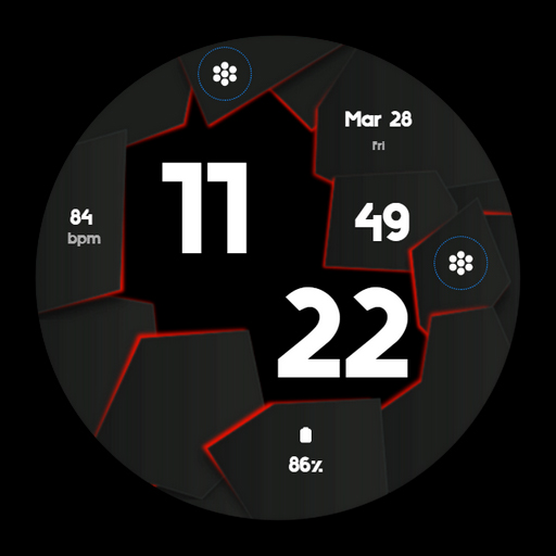 CLD M003 - Lava watchface Download on Windows