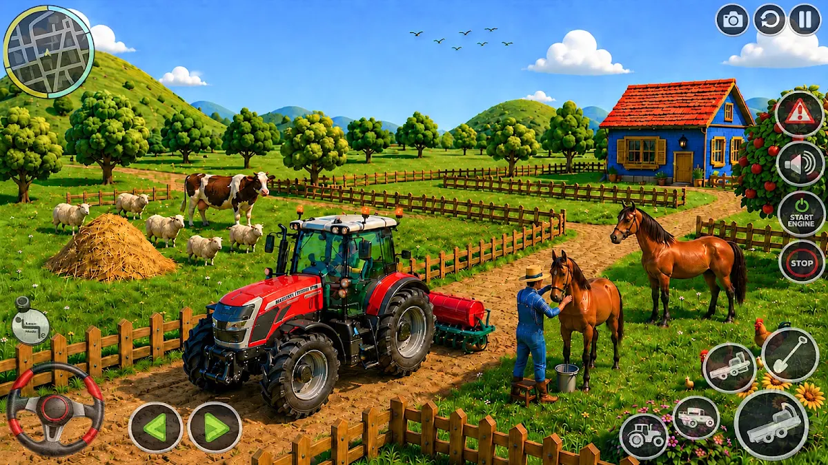 Tractor Farming Simulator Crop