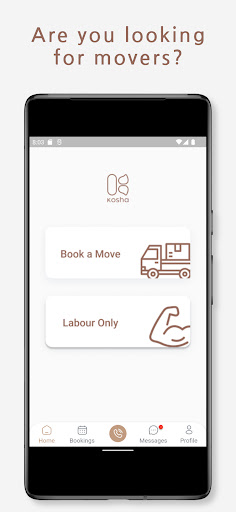 Android application Kosha Moves screenshort