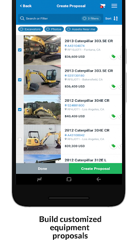 Rouse Sales App Screen 2