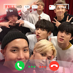 Cover Image of ダウンロード BTS Call - Fake Video Call Prank bts ❤️️🎧 1.00.1 APK