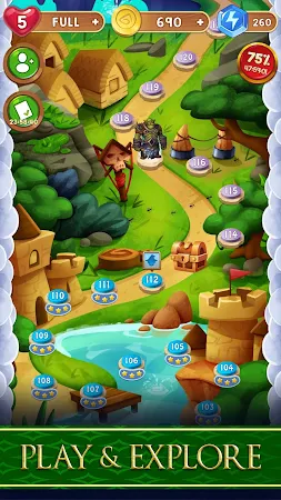 Game screenshot Avalon Jewels Match-3 apk download