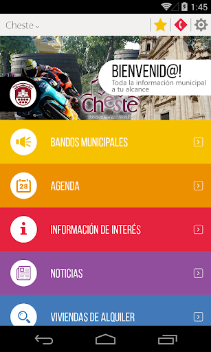 Android application Bandos.es screenshort