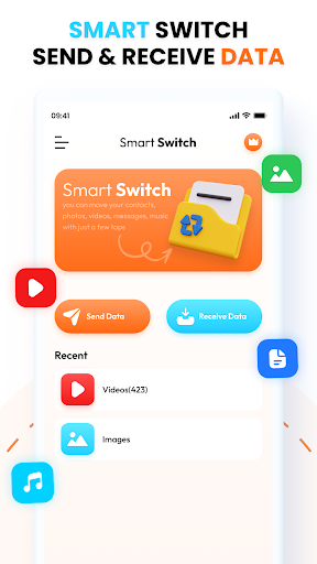 Smart switch : Data Transfer Screen 3