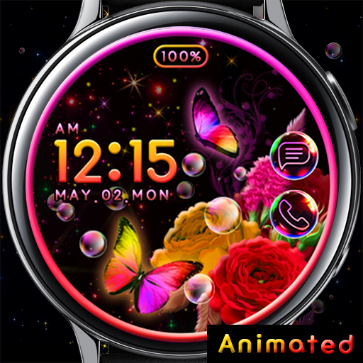 Butterfly Waltz_Watchface logo