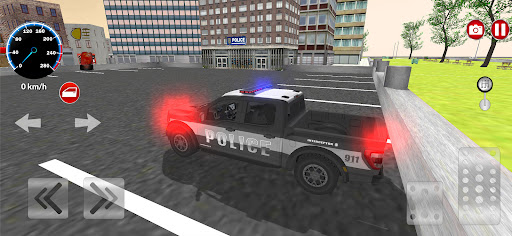 American Police Truck Driving MOD APK (Premium/Unlocked) screenshots 1