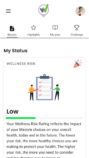 Wellness Checkpoint® Screen 2
