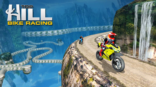 Android application Hill Bike Racing screenshort
