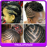 Braid Hairstyle for Black Girl icon