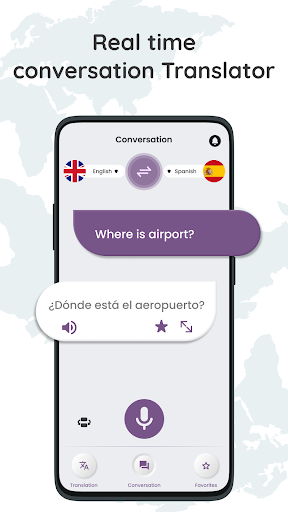 Talk to Translate: Translator Screen 3