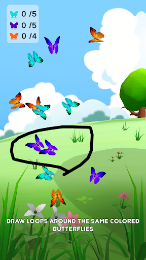 Android application Loop Butterfly screenshort