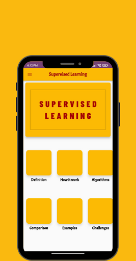 Supervised Learning Screen 3