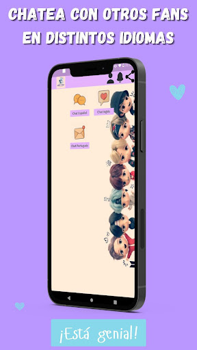 Android application BTS Army Fans Chat screenshort