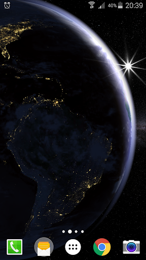 Earth Planet 3D Wallpaper Pro