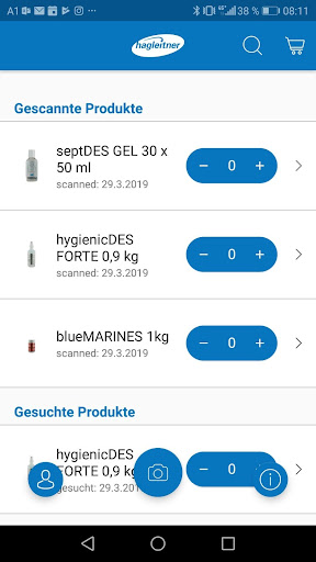 Hagleitner scanME Screen 3