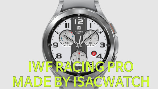 Android application IWF Racing Pro watch face screenshort