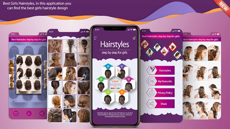 Hairstyles Step by Step for Gi - Latest version for Android - Download APK