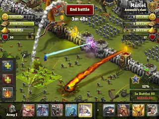 Throne Rush - Screenshot 1