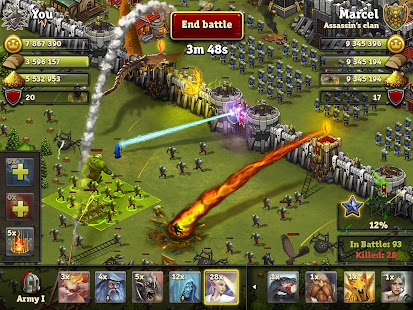 Throne Rush 5.26.0 APK + Мод (Unlimited money) за Android