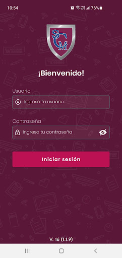 Android application Colegio Cabrera screenshort