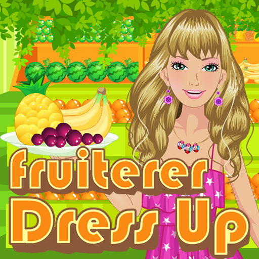 Fruiterer Girl Dress up Game logo
