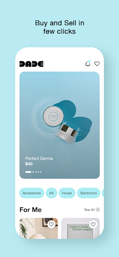 Android application DADE screenshort