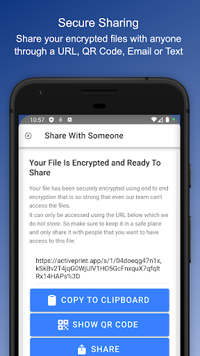 ActivePrint Encryption Screen 3