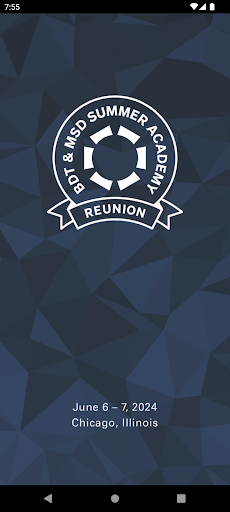 Android application BDT&MSD Summer Academy Reunion screenshort