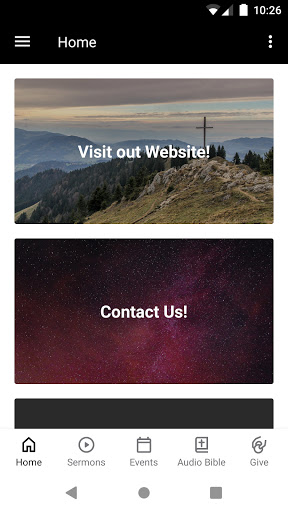 Android application Cornerstone Baptist Church-KY screenshort