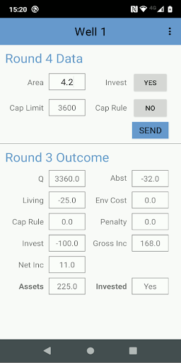 Groundwater Game Player Screen 2