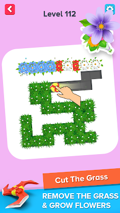 Grass Cut Master Relaxing Game - Screenshot 4
