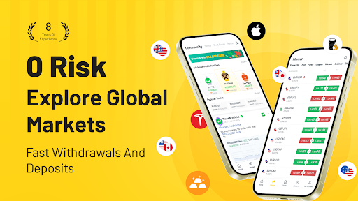 Android application WillTrade - Trading For All screenshort