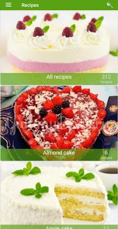 Cake recipesのおすすめ画像1