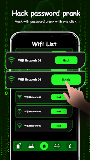 WIFI Password Hacker App Prank Screen 2