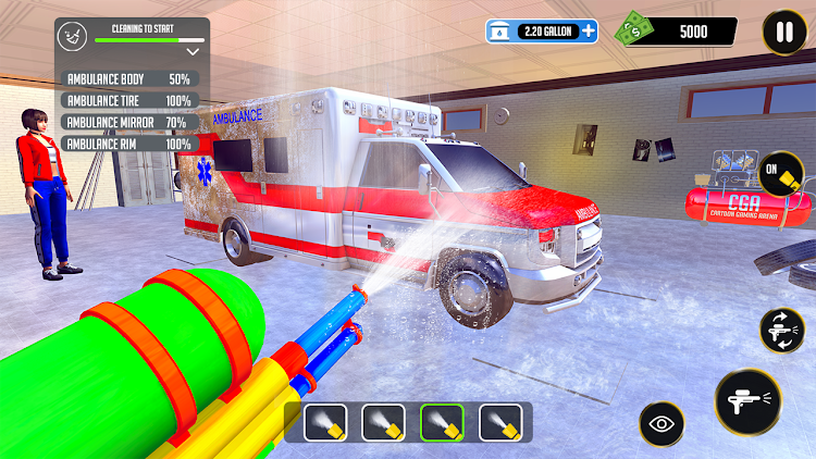 Power Wash Car Wash Simulation by Cartoon Gaming Arena - (Android Games) —  AppAgg
