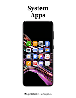 screenshot of MagicOS 8.0 - icon pack