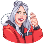 Cover Image of Download Billie Eilish Stickers 1.8.9 APK