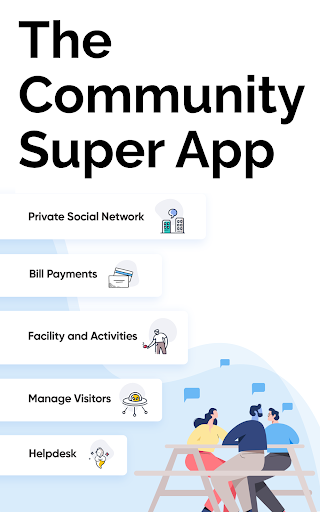 Android application ADDA - The Community Super App screenshort