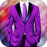 Business Man camera suit icon