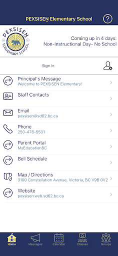 App preview