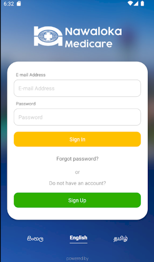 Android application Nawaloka Medicare screenshort