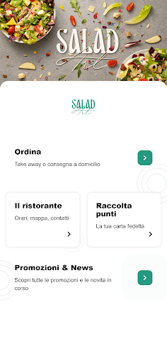 Android application Salad'Arte screenshort