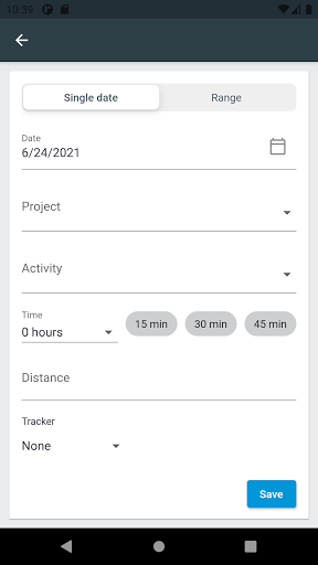 Time2Invoice Screen 3