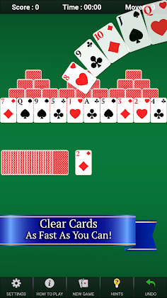 TriPeaks Solitaire - Screenshot 1