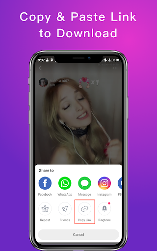 Android application Sing Downloader for StarMaker screenshort