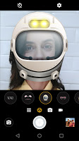 screenshot of Moto Face Filters